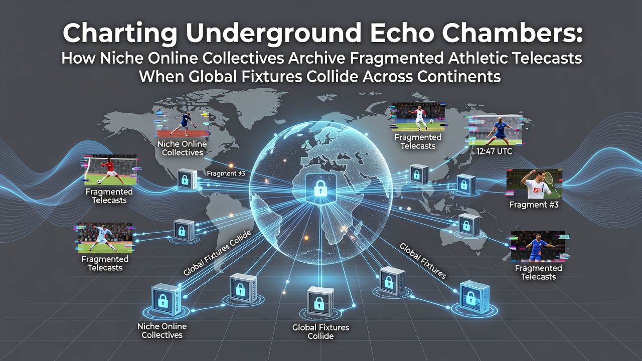 Niche online communities organizing digital archives of sports broadcasts during overlapping global events