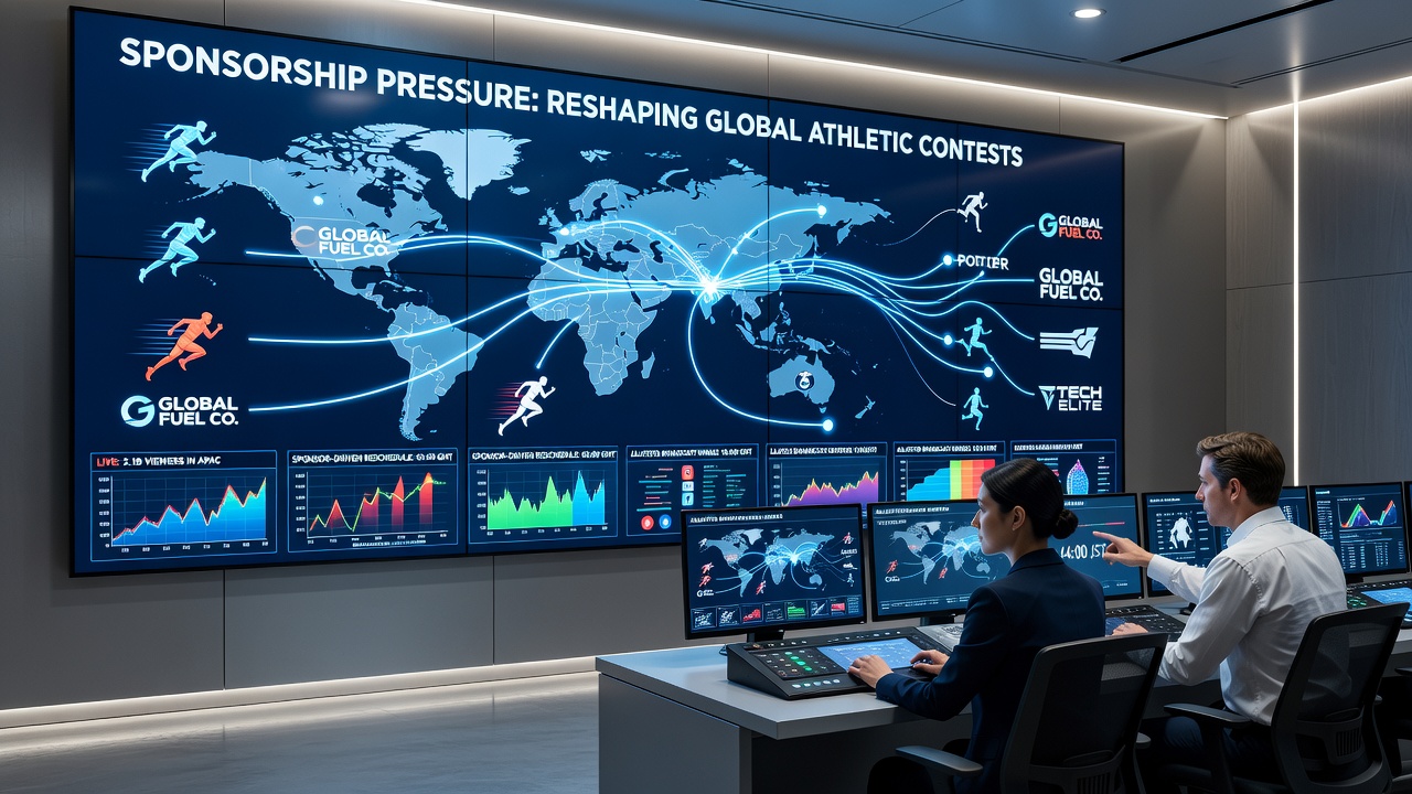 Sponsorship deals affecting streaming platform choices for international athletic events